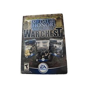 Medal Honor Allied Assault War Chest‎ 5xCD Book PC Window